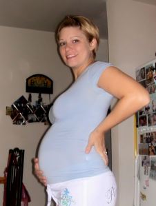 basketball belly-21 weeks